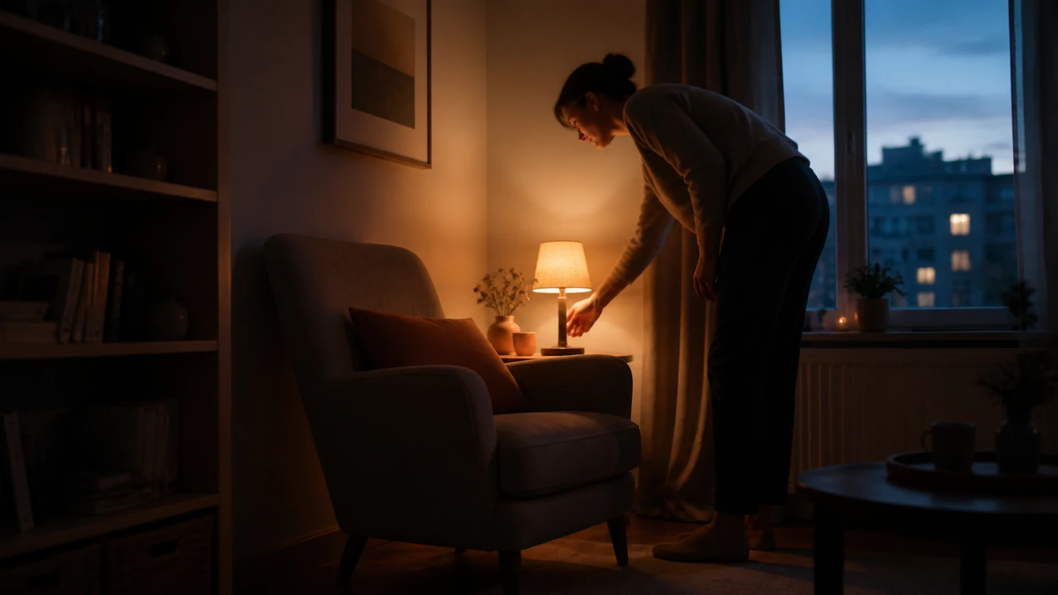 Créer un environnement calme chez soi au fil de la journée — vue éditoriale 3