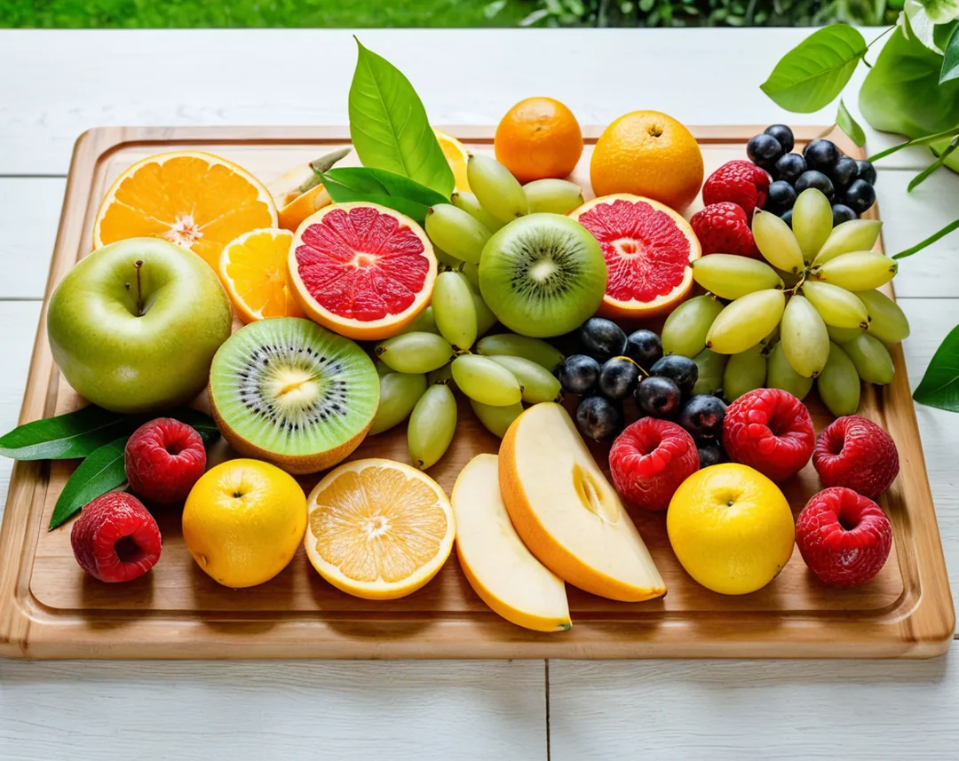 Fruits frais pour une pause alimentation